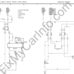 Toyota Corolla 11 (E160, E170, E180) (2013) - Wiring Diagrams