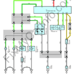 Toyota Corolla 9 (E120, E130) (2003) - Wiring Diagrams