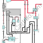 Toyota Corolla 9 (E120, E130) (2004) – Wiring Diagrams